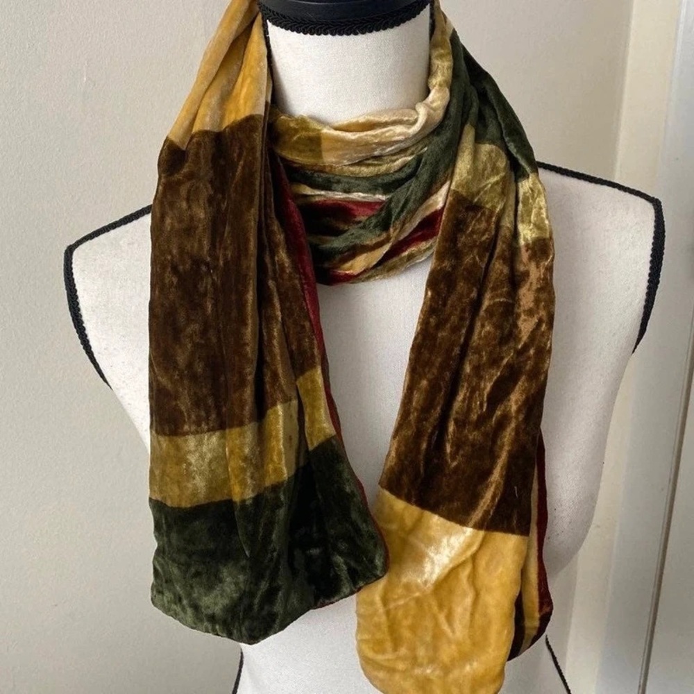 Altea Multicolor Velvet Scarf